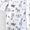 Kép 2/2 -  Matalan kisfiú rugdalózó 62-es – állatmintás, használt babaruha