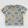 Kép 1/2 - Szürke Pokémon mintás kisfiú póló – Fashion UK, 104-es méret