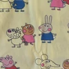 Kép 2/2 - 116-os Marks &amp; Spencer pasztellsárga Peppa Pig pamut pizsama felső