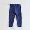 Kép 1/2 - Next almás pamut leggings, használt babaruha, 86-os méret
