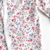 Kép 2/2 - H&amp;M virágos pamut pizsama overall, használt babaruha, 86-as méret