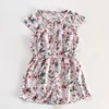 Kép 1/2 - 122-es TU kislány virágmintás viszkóz nyári playsuit
