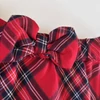 Kép 2/2 - 128-as karácsonyi kockás masnis lány szoknya – H&amp;M, 7-8 év