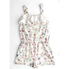 Kép 1/2 - 13 év Virágos madeirás pamut playsuit 158
