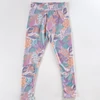 Kép 1/4 - 140-es Next pasztell levélmintás kislány sport leggings
