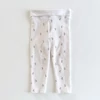 Kép 1/2 - Next virágos pamut leggings, használt gyerekruha, 104-es méret