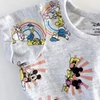 Kép 2/2 - Disney figurás nyári playsuit Minnie és Donald mintával – 3–6 hó