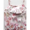 Kép 2/2 - 3 év Next pillangós virágos fodros playsuit 98