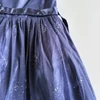 Kép 3/3 - Couture Princess sötétkék tüll alkalmi ruha 3 éves kislányoknak
