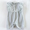 Kép 1/2 - 62 Csipkés menta pamut playsuit
