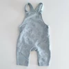 Kép 1/2 - 62-es világoskék kantáros pamut kisfiú nadrág oroszlán mintával – Mothercare