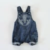 Kép 1/2 - Next borz mintás kantáros kisfiú farmer short 62-es méretben