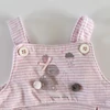 Kép 2/2 - 68-as Mothercare rózsaszín nyuszis kislány kantáros nadrág