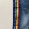 Kép 2/2 - 7 éves Next csíkos jeggings farmernadrág 122