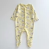 Kép 1/2 - 74-es Mothercare állatmintás pamut kisfiú rugdalózó