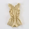 Kép 1/2 - Next fodros virágos pamut kislány playsuit, nyári overall – 74-es méret