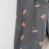 Kép 2/2 - 74-es H&amp;M szürke virágmintás kislány leggings – 6-9 hónap