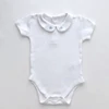 Kép 1/2 - 74 Hímzett fehér pamut body