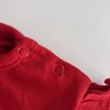 Kép 3/3 - 80-as Peppa malac karácsonyi tüllszoknyás body fodros ujjakkal kislánynak