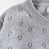 Kép 2/2 - 98-as szürke kötött pamut kislány kardigán – Emoi by Emonite, 3 év