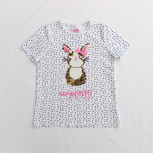 140 Simizős flitteres nyuszis póló