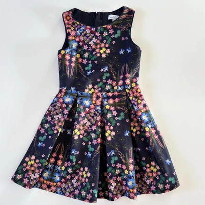 110-es virágmintás ujjatlan alkalmi kislány ruha – Lola Maverick/Debenhams, 5 év 110-es virágmintás ujjatlan alkalmi kislány ruha – Lola Maverick/Debenhams, 5 év