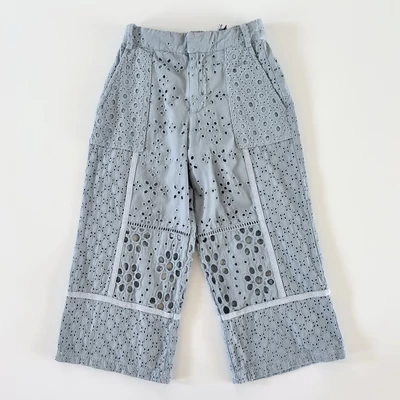 116-os madeira patchwork pamut kislány nadrág – Zara