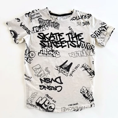 12-14 éves Deszkás pamut póló 164 12-14 éves Deszkás pamut póló 164