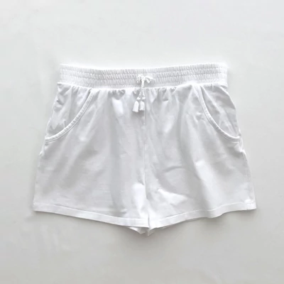 12 év Fehér pamut short 152