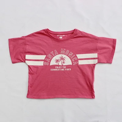 128 Santa Monica pamut crop póló 128 Santa Monica pamut crop póló