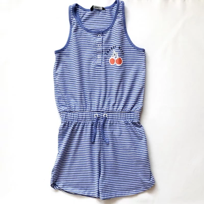 146 Csíkos pamut playsuit