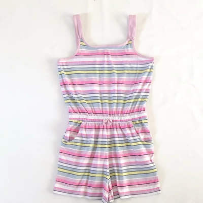 158 Csíkos pamut playsuit