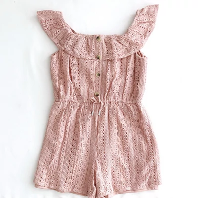 158 Csipkés alkalmi playsuit