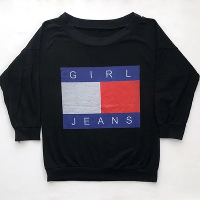 158 Girl Jeans pamut pulóver