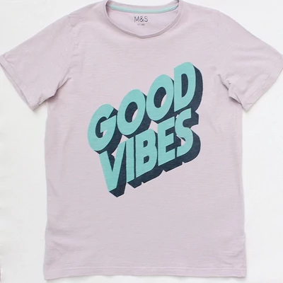164 Good Vibes pamut póló