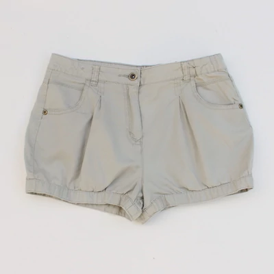 164 Khaki pamutvászon short