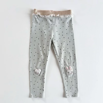 3-4 éves Next tüllös nyuszis pamut leggings 104