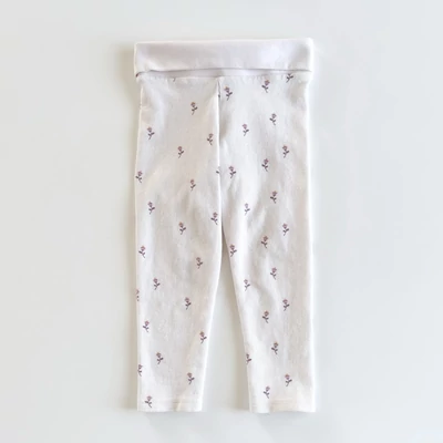 Next virágos pamut leggings, használt gyerekruha, 104-es méret