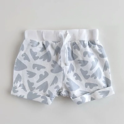 Mintás pamut kisfiú short – Primark, 3–6 hónapos (68)