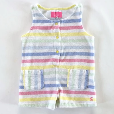 3 év Csíkos frottír playsuit 98
