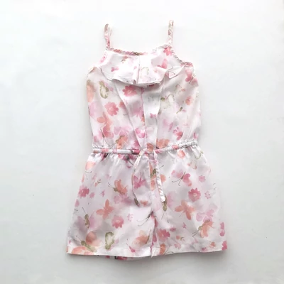 3 év Next pillangós virágos fodros playsuit 98
