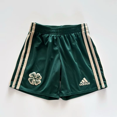 Adidas Celtic FC sötétzöld rövidnadrág 4-5 éves kisfiúknak, 110-es méret