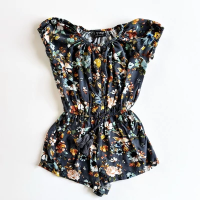 6 éves Next virágos playsuit 116