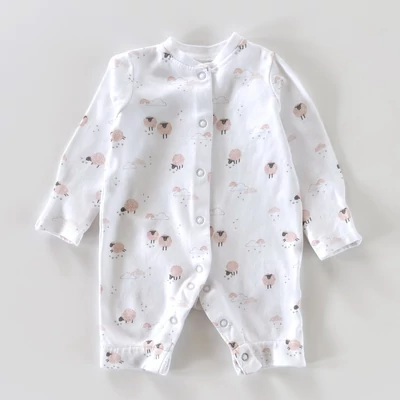 68-as bárányos pamut unisex rugdalózó – John Lewis