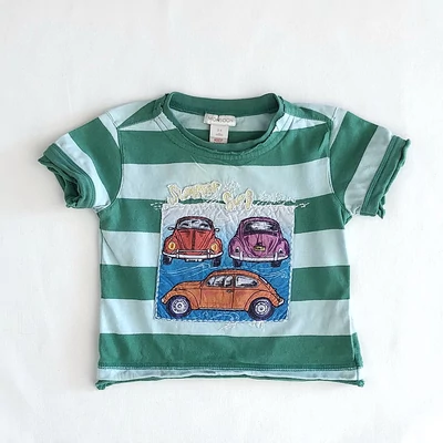 68 Monsoon pamut autós póló