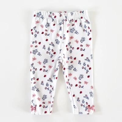 74-es virágmintás pamut kislány leggings masnival – George 74-es virágmintás pamut kislány leggings masnival – George