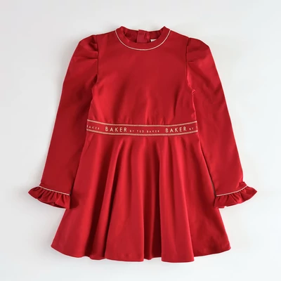 8 éves Ted Baker alkalmi piros ruha 128