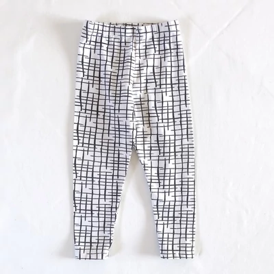 92 Csíkos pamut leggings