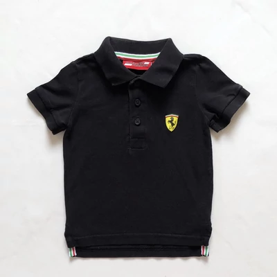 92 Ferrari galléros pamut póló
