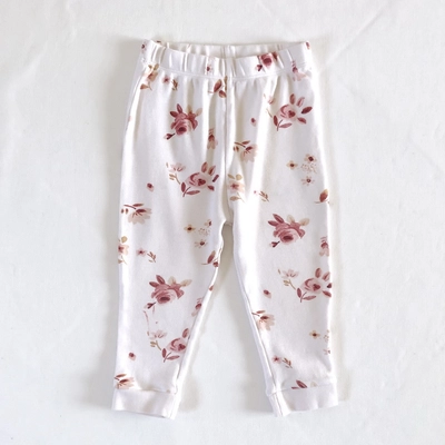 92 Rózsás pamut pizsama nadrág